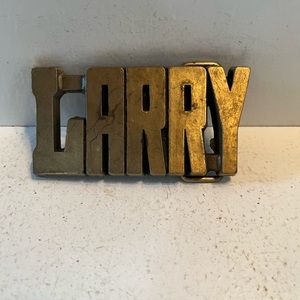 1980’s vintage brass colored belt buckle